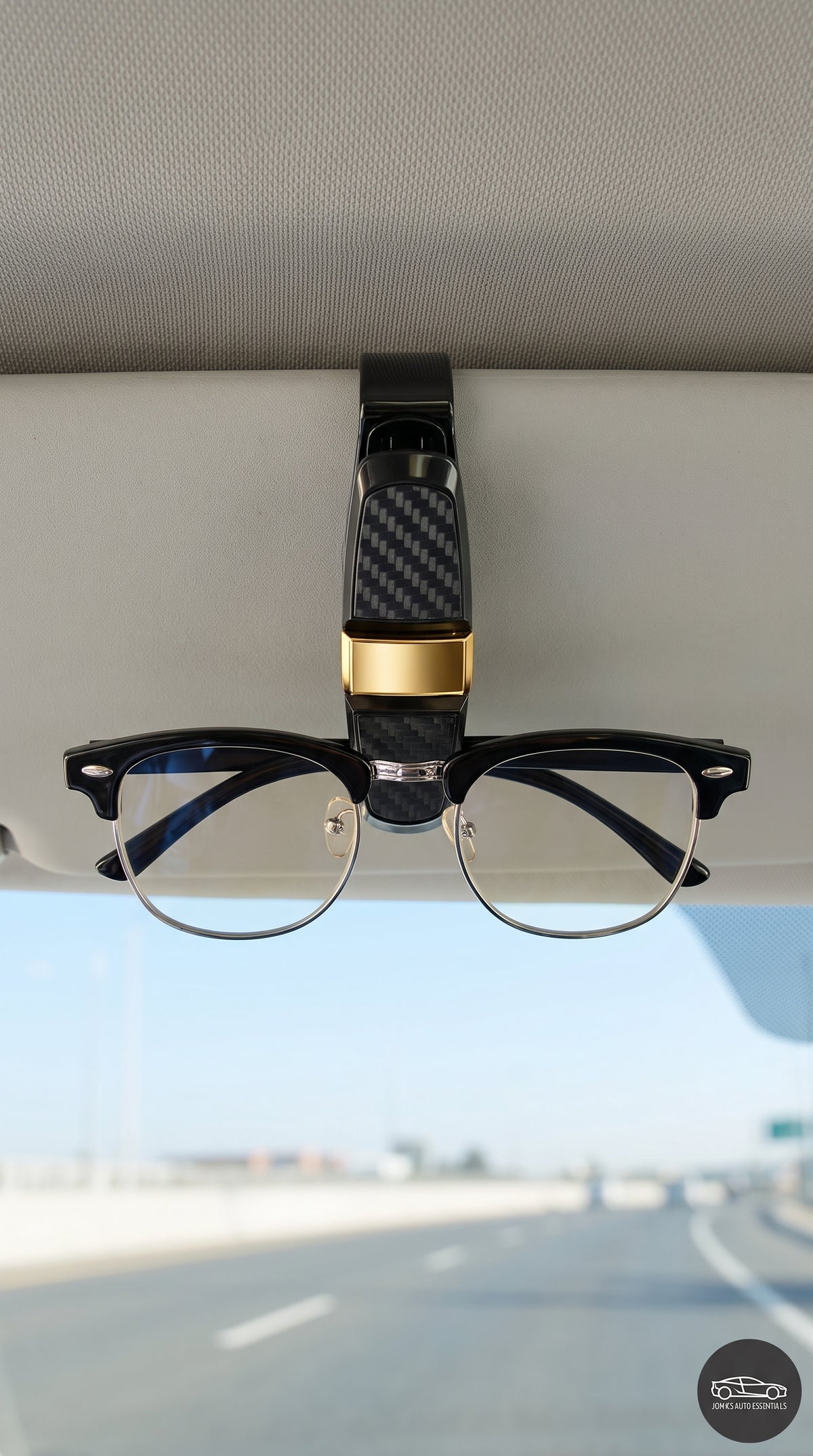 JAE's Car Visor Glasses Holder Clip - 2 PCS