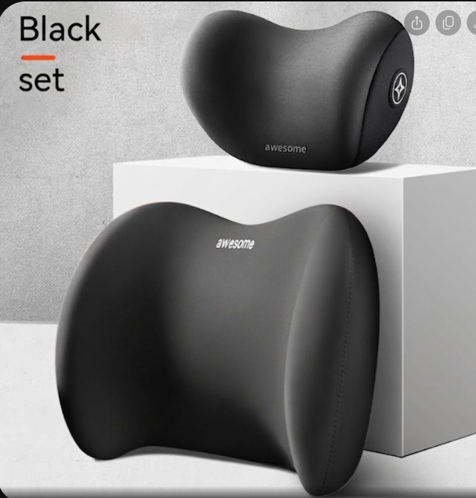 JAE's Awesome Car Neck & Back Pillow – Drive in Total Comfort