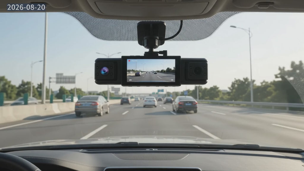 JAE's 1080P Dashcam - 4 Lenses, Front, Rear, Left and Right.