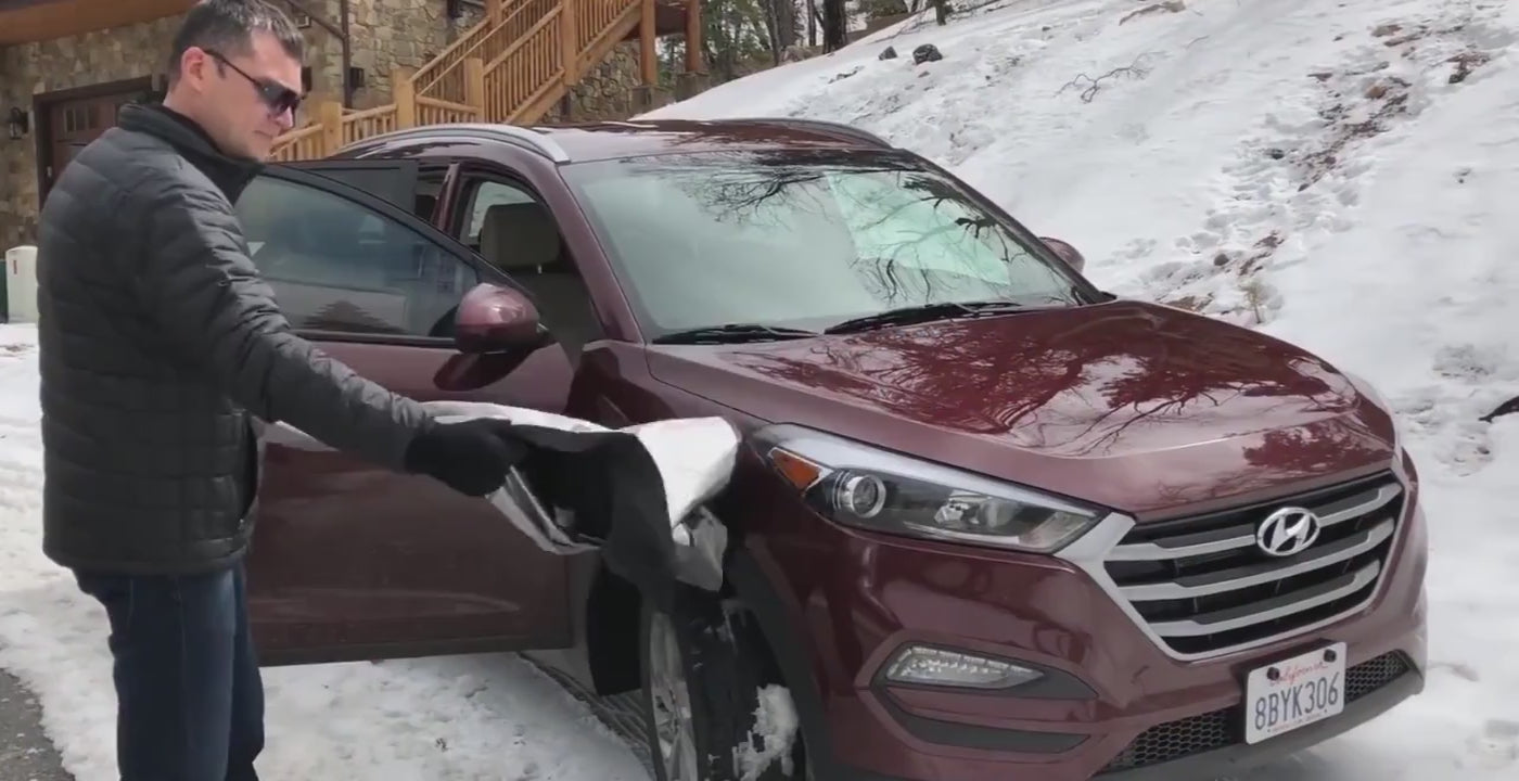 Magnetic Windshield Shield – Sun, Snow & Frost Protection